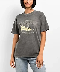 Dravus Parks N Rec Black Wash T-Shirt