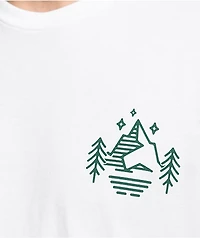 Dravus Peaks & Pines White T-Shirt