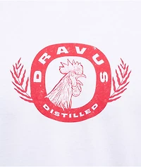 Dravus Pecking Order White Long Sleeve T-Shirt