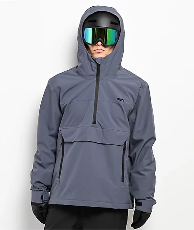 Dravus Pine Ridge Charcoal 15K Anorak Snowboard Jacket