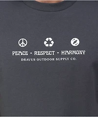 Dravus Positive Energy Black T-Shirt