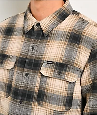 Dravus Required Brown & Navy Flannel Shirt