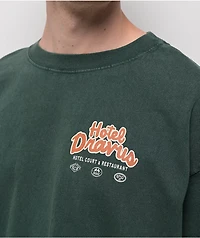 Dravus Retro Hotel Green T-Shirt