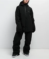 Dravus Rhododendron Black 15K Bib Snowboard Pants
