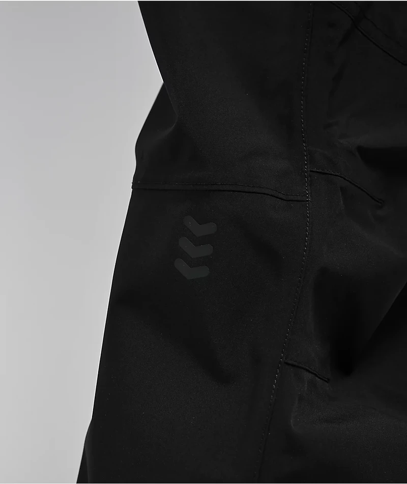 Dravus Rhododendron Black 15K Bib Snowboard Pants
