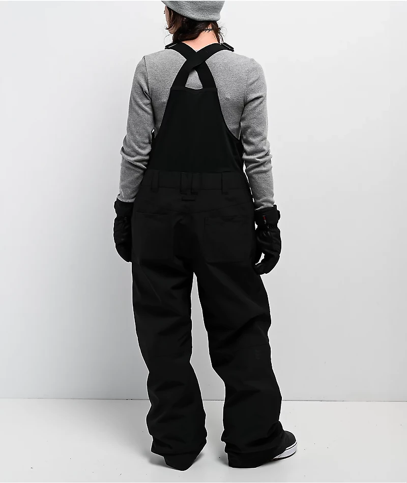 Dravus Rhododendron Black 15K Bib Snowboard Pants