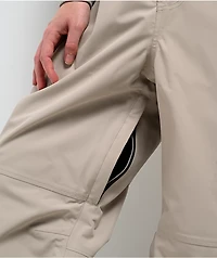 Dravus Rhododendron Khaki 15K Bib Snowboard Pants