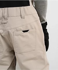 Dravus Rhododendron Khaki 15K Bib Snowboard Pants