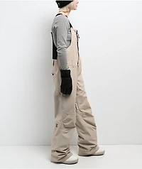 Dravus Rhododendron Khaki 15K Bib Snowboard Pants