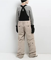 Dravus Rhododendron Khaki 15K Bib Snowboard Pants