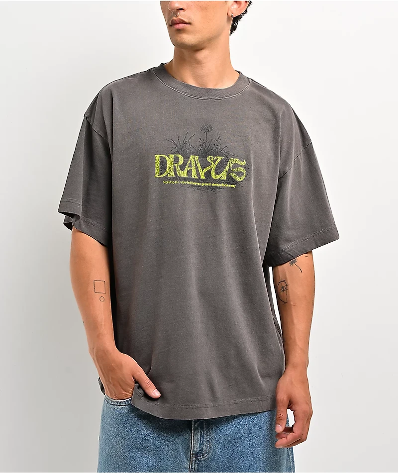 Dravus Rooted Vintage Grey T-Shirt