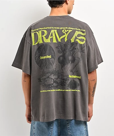 Dravus Rooted Vintage Grey T-Shirt