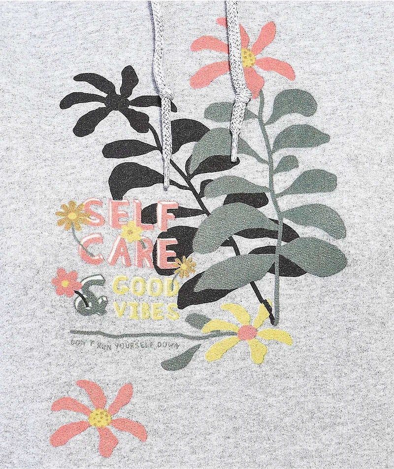 Dravus Self Care Grey Hoodie