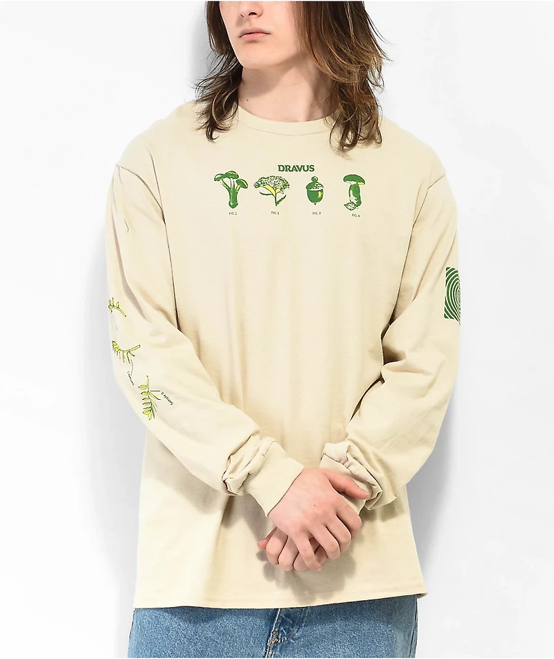 Dravus Serotonin Natural Long Sleeve T-Shirt