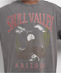 Dravus Skull Valley Charcoal T-Shirt