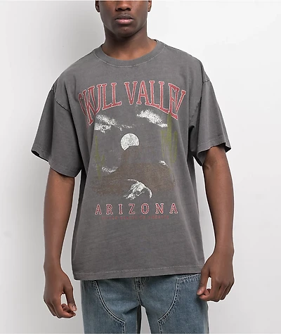 Dravus Skull Valley Charcoal T-Shirt