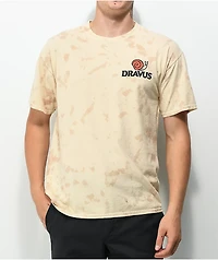 Dravus Snails Pace Cream Tie Dye T-Shirt