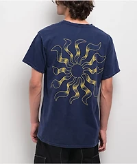 Dravus Sun Screen Navy Wash T-Shirt