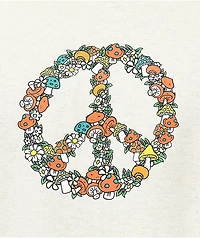 Dravus Symbol Of Peace Cream T-Shirt