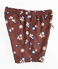 Dravus Terrapin Brown 18" Board Shorts