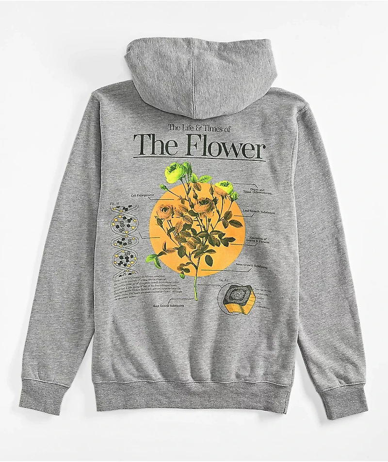Dravus The Flower Grey Hoodie