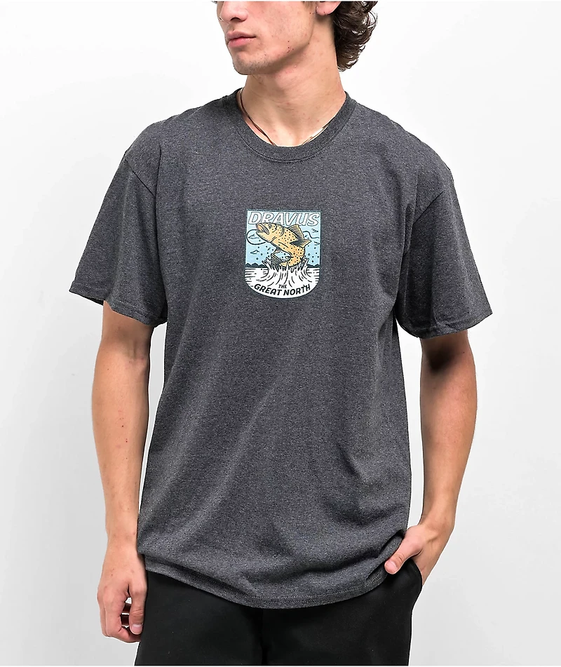 Dravus The Great North Grey T-Shirt