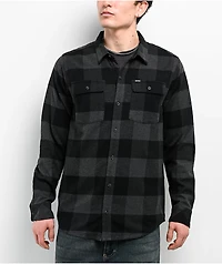 Dravus Travis Black Flannel Shirt