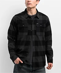 Dravus Travis Black Flannel Shirt