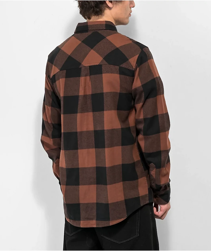Dravus Travis Brown & Black Flannel Shirt