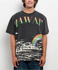 Dravus Waikiki Vintage Black T-Shirt