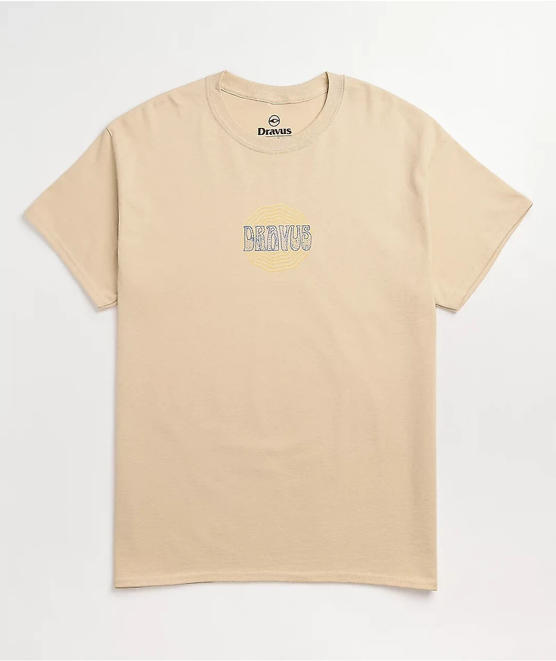 Dravus Waves Of Energy Natural T-Shirt