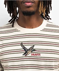 Dravus Wildlife Natural Stripe Long Sleeve T-Shirt