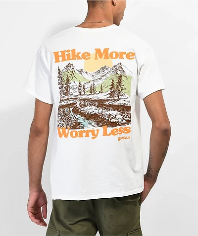 Dravus Worry Less White T-Shirt