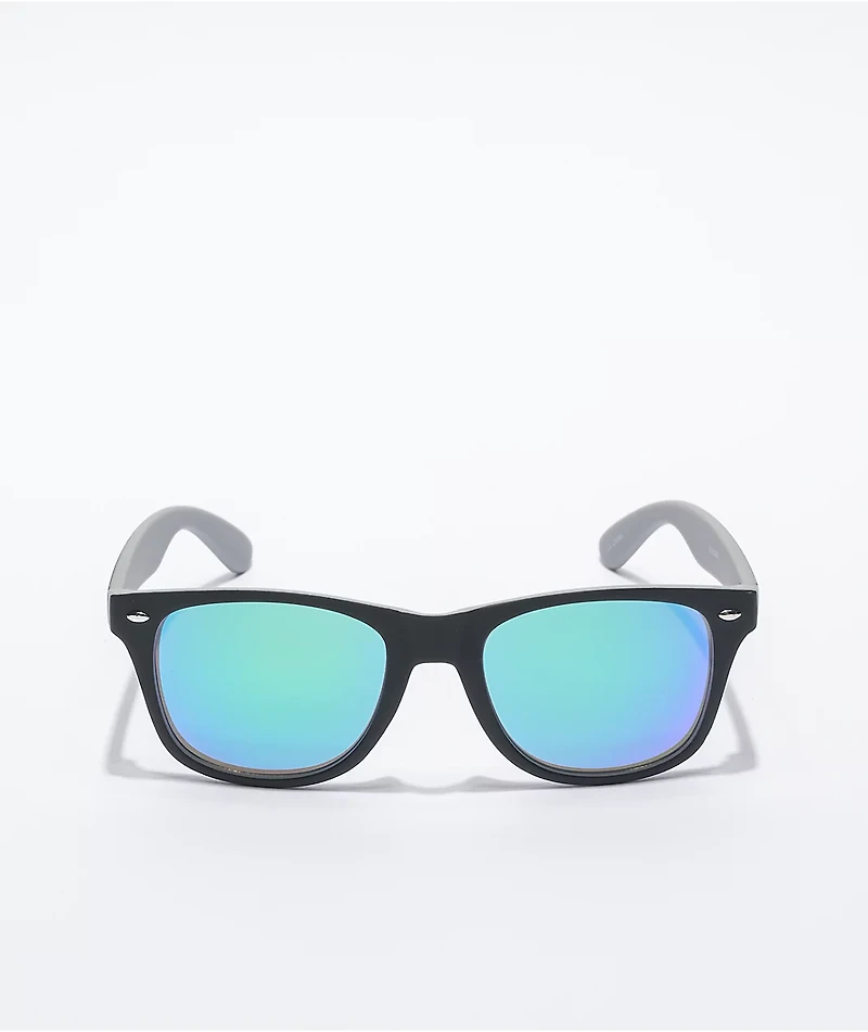 Dream On Square Blue Lens Sunglasses