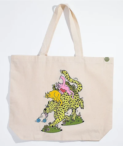 Dreyfus Jaguar Tan Tote Bag