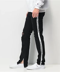 Dript Denim D.097 Racer Black Skinny Jeans