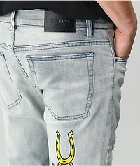 Dript Denim D.1003 Doodle Casino Blue Skinny Jeans