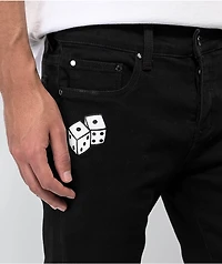 Dript Denim Tattoo Black Jeans