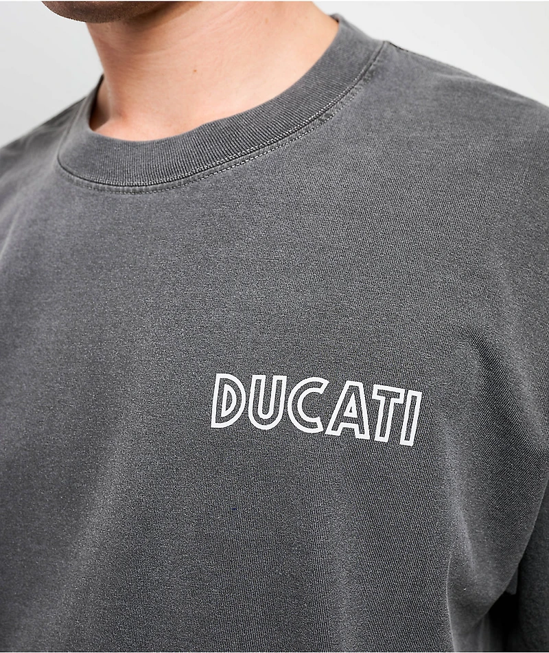 Ducati 125 Sport Black Wash T-Shirt