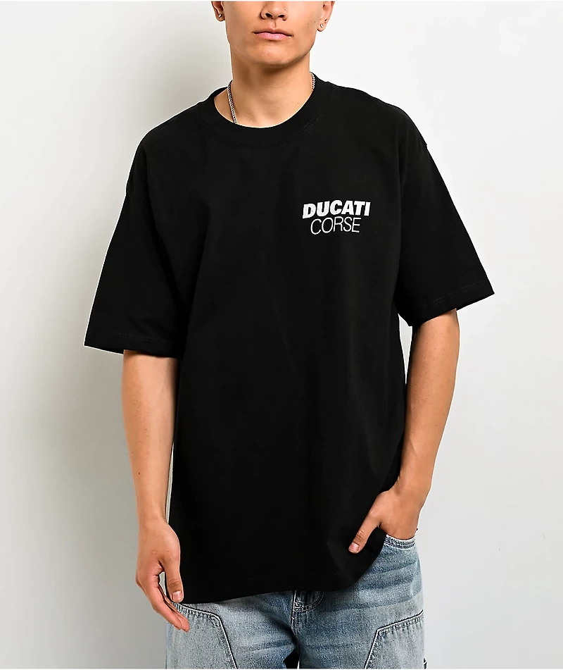 Ducati Corse Black T-Shirt