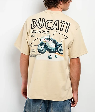 Ducati Imola 200 1972 Sand T-Shirt