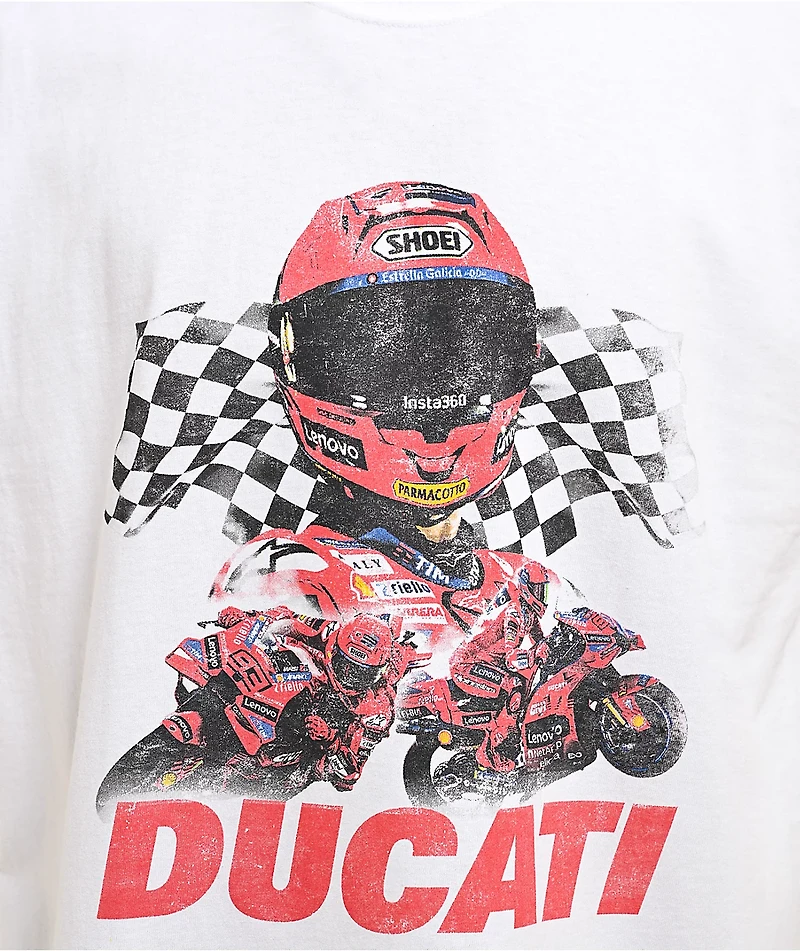 Ducati Legends Ride White T-Shirt