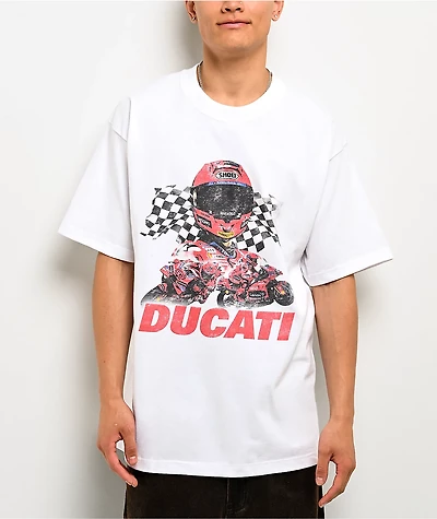 Ducati Legends Ride White T-Shirt