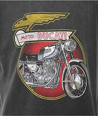 Ducati Moto Black Wash T-Shirt