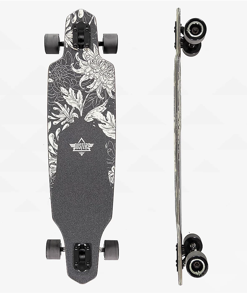 Dusters Channel Blooming 38" Drop Through Longboard Complete