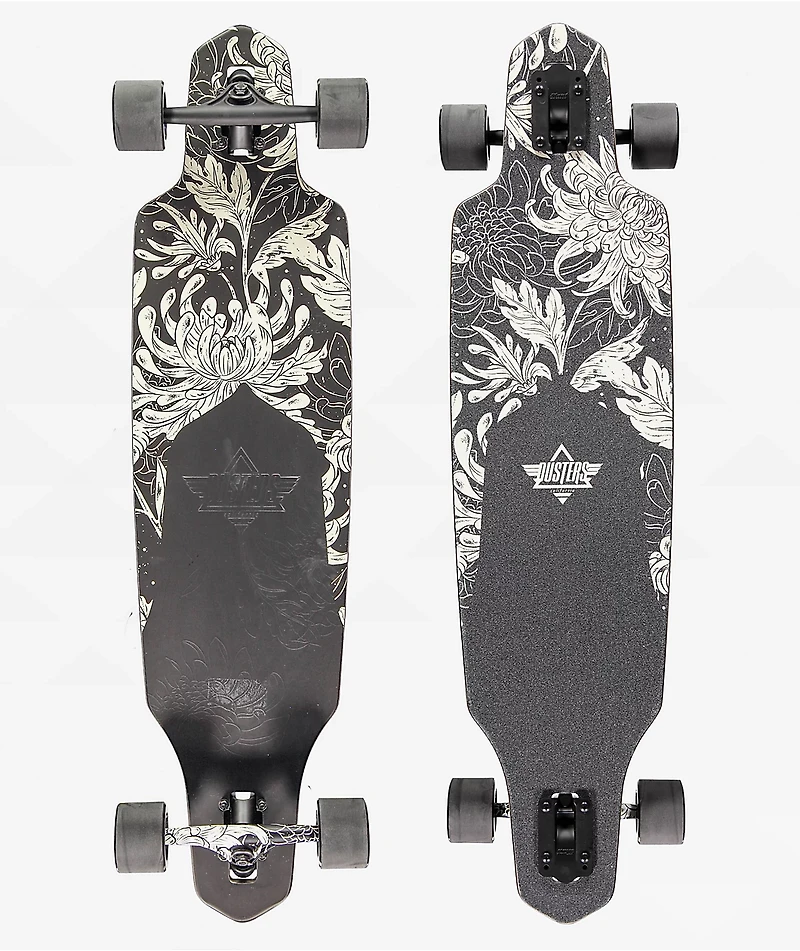 Dusters Channel Blooming 38" Drop Through Longboard Complete