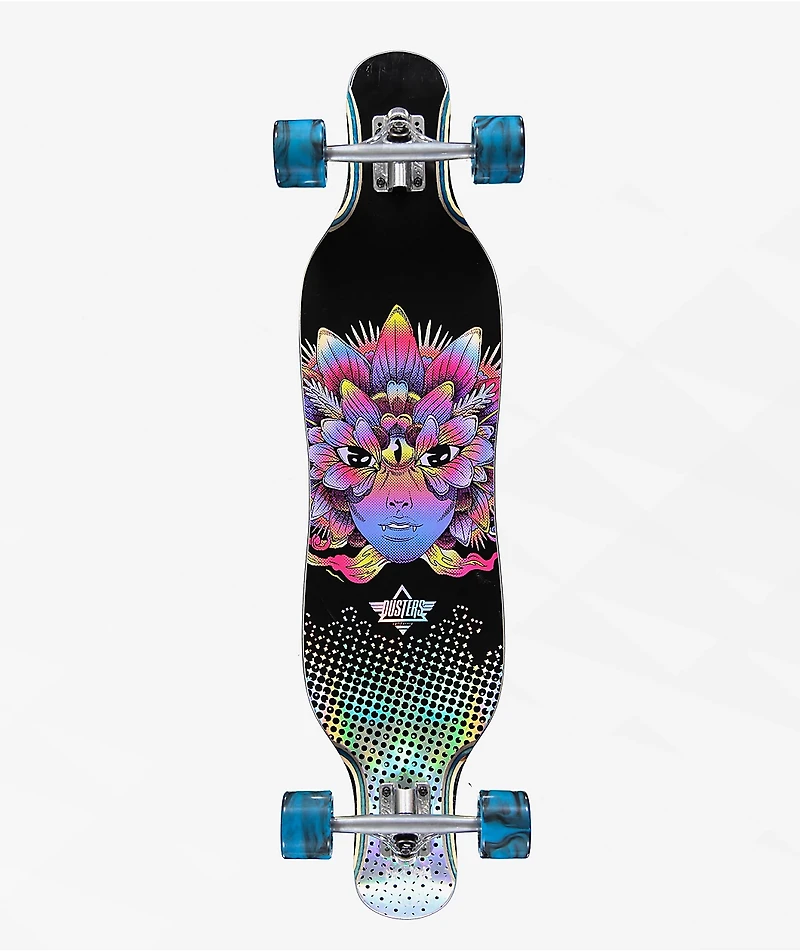 Dusters Fleur 38.5" Drop Down Longboard Complete