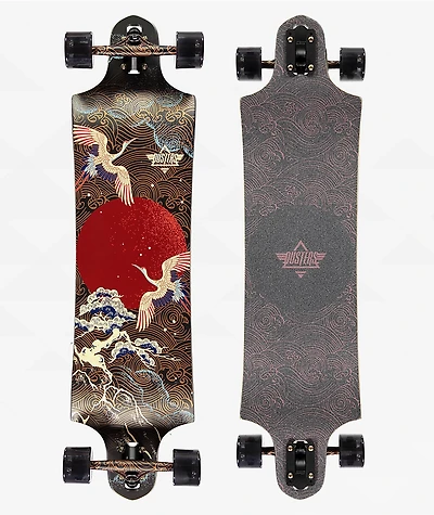 Dusters Nippon 38" Double Drop Longboard Complete