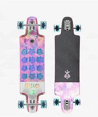 Dusters x Felix The Cat Chrome 36"Drop Through Longboard Complete