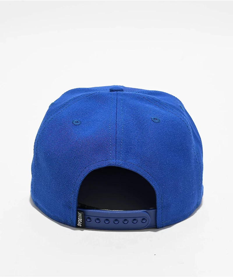 Dyse One LA Hit Up Blue Snapback Hat